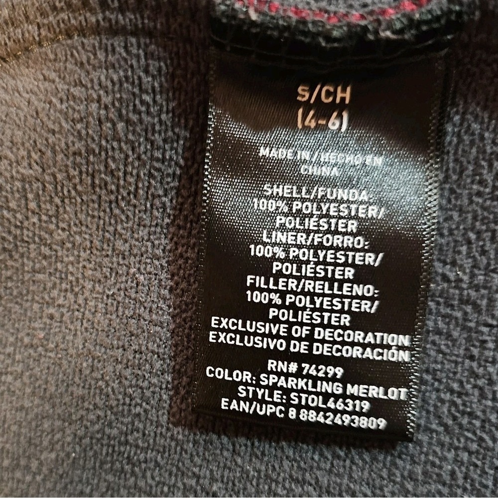 Swiss Tech Women's Hybrid Burgundy Jacket Size Small 4-6 Gently Used - Picture 5 of 10